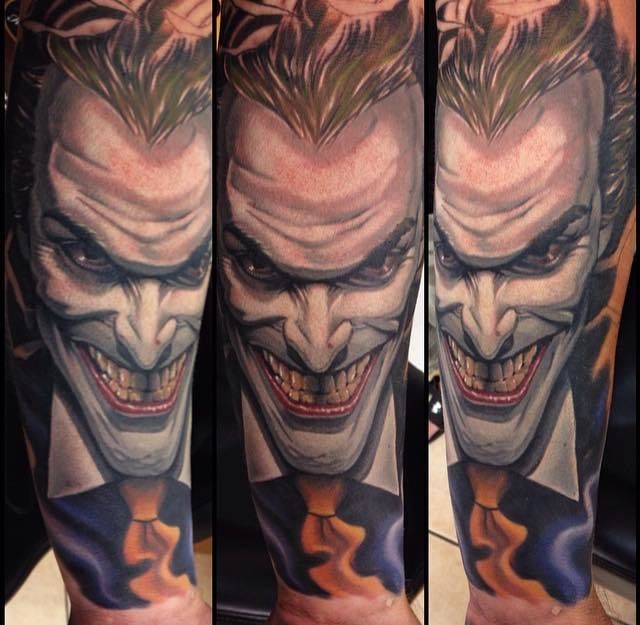 Twisted Dc S Joker Tattoos Tattoodo