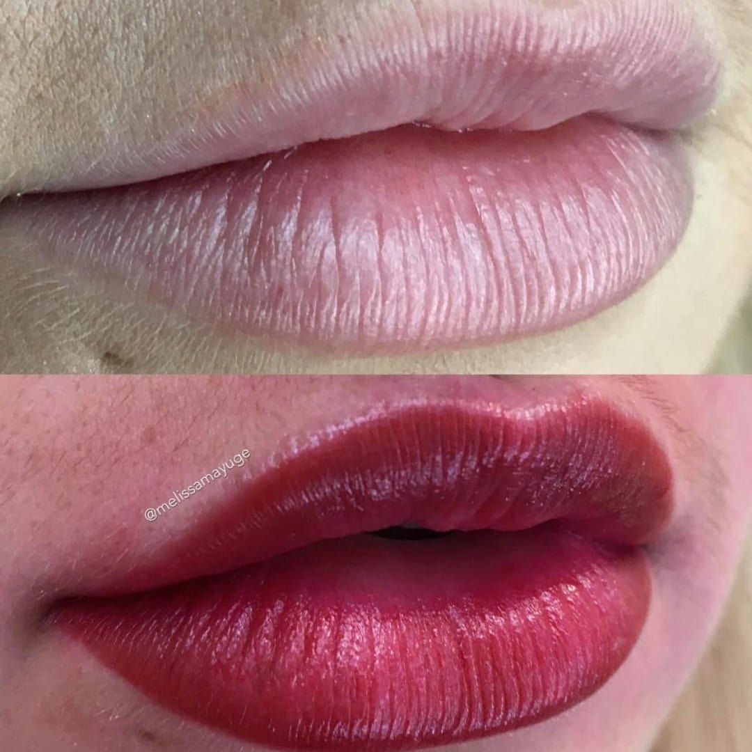 Lip Blush semi-permanent Lip Tattoo — Lips Like Angelina