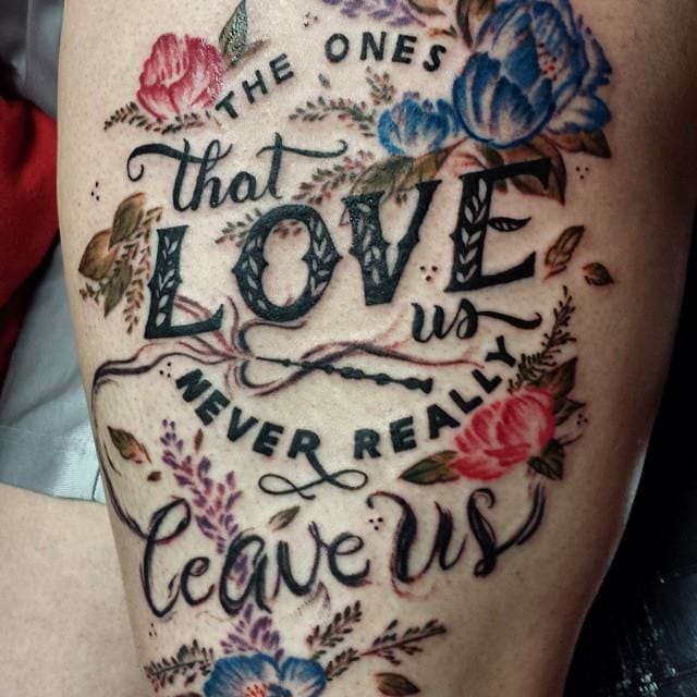 Iconic quote inked by Madison Tease. Can you spot the little wand? #HarryPotter #MadisonTease #quote #HarryPotterquote #magicwand #wand