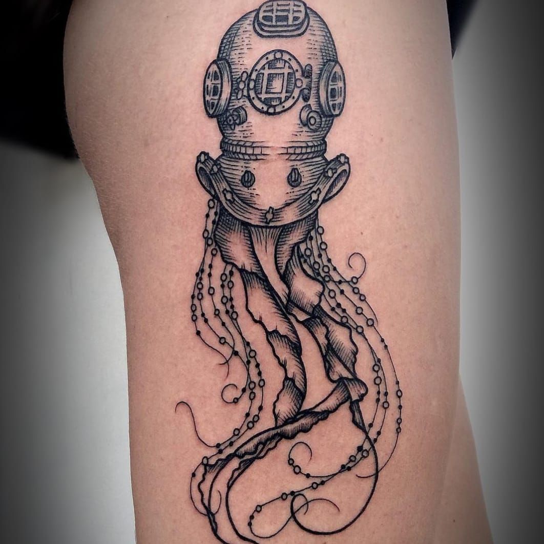 Sea Creature Tattoos Inspired By Strong And Resilient Souls  Cultura  Colectiva  Ocean tattoos Geometric tattoo Tattoos