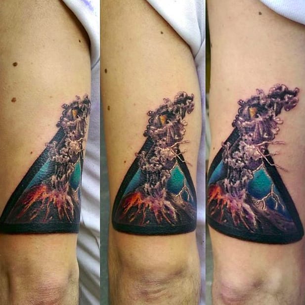 Share 80 volcano tattoo meaning latest  thtantai2