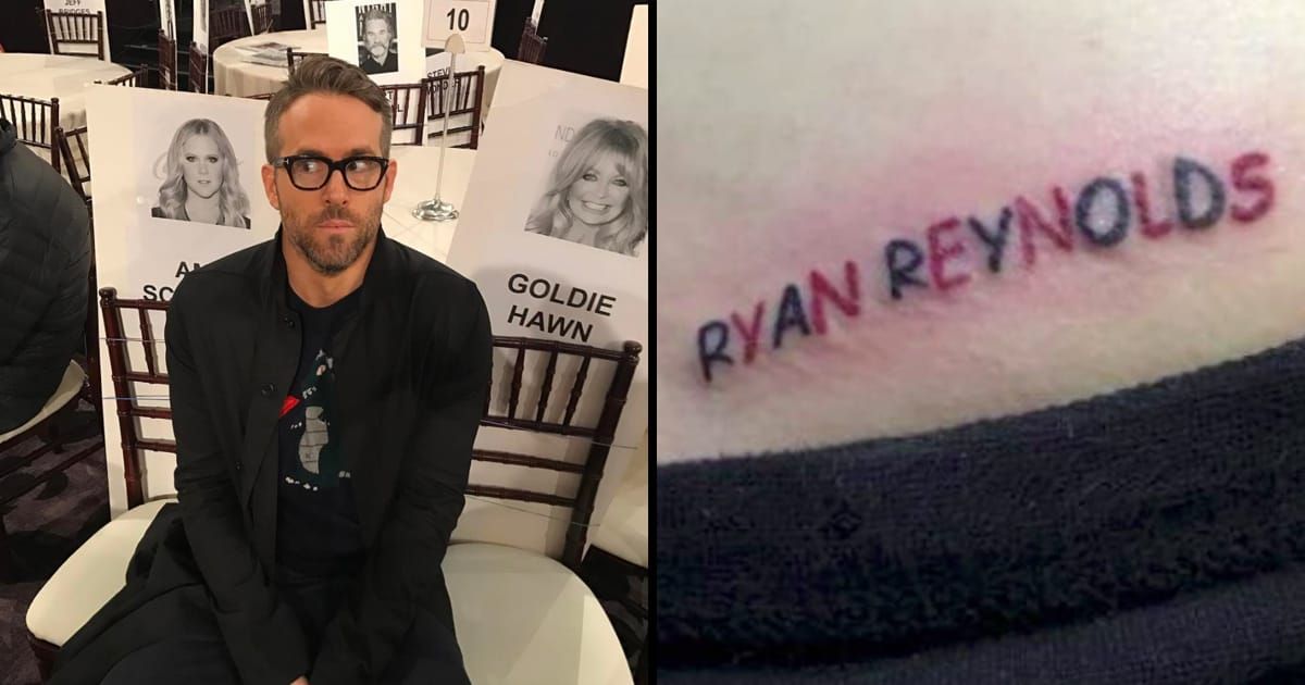 Ryan Reynolds 3 Tattoos  Their Meanings  Body Art Guru