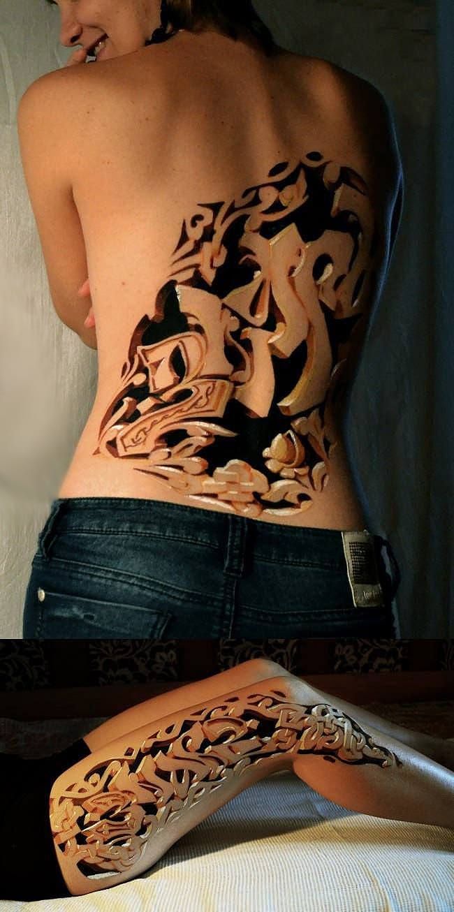 3D Tattoos: Amazing To Look At, But We Wouldn't Have One Ourselves |  HuffPost UK Life