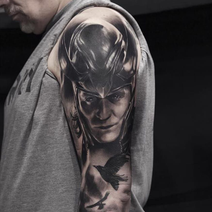 Loki Tattoo  Loki tattoo Tattoos Norse tattoo