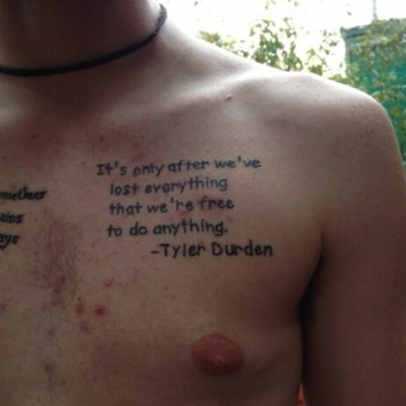 Comic Sans Ruins Everything  Comic Sans ruined this tattoo