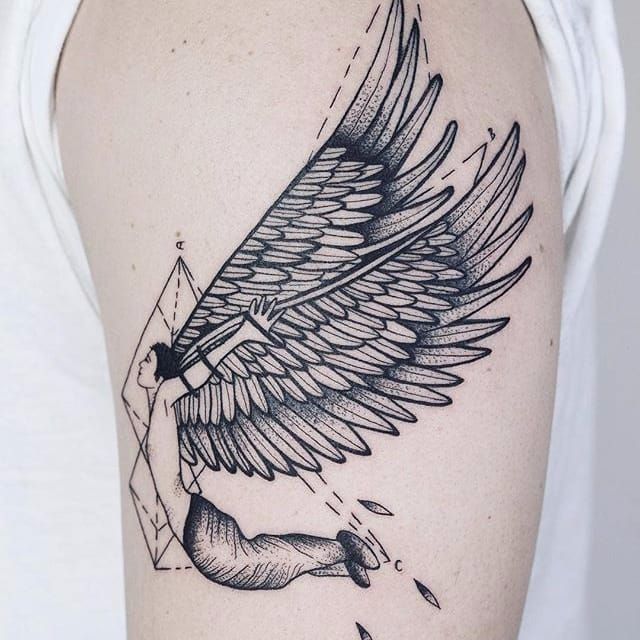 icarus wings tattooTikTok Search