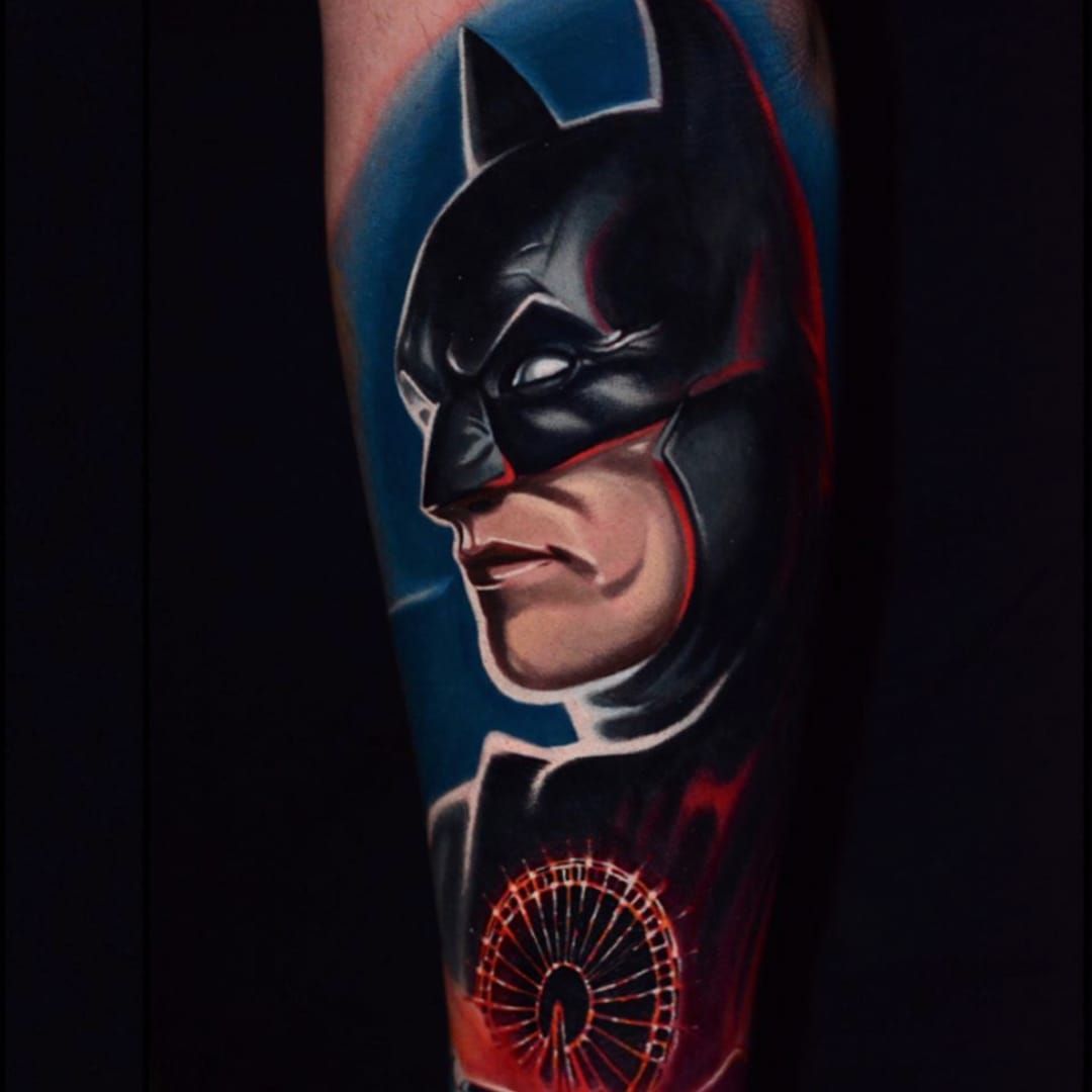 Tattoo uploaded by Tattoodo  Insane portrait by Nikko Hurtado batman  batmanbeyond movie portrait NikkoHurtado  Tattoodo