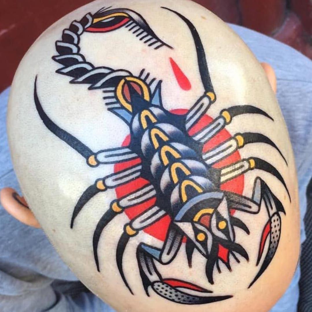 Traditional Scorpion Tattoo Idea  BlackInk