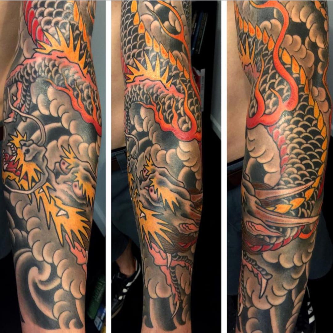 Dragon Tattoo Designs  Japanese Tattoos by Eli Ferguson