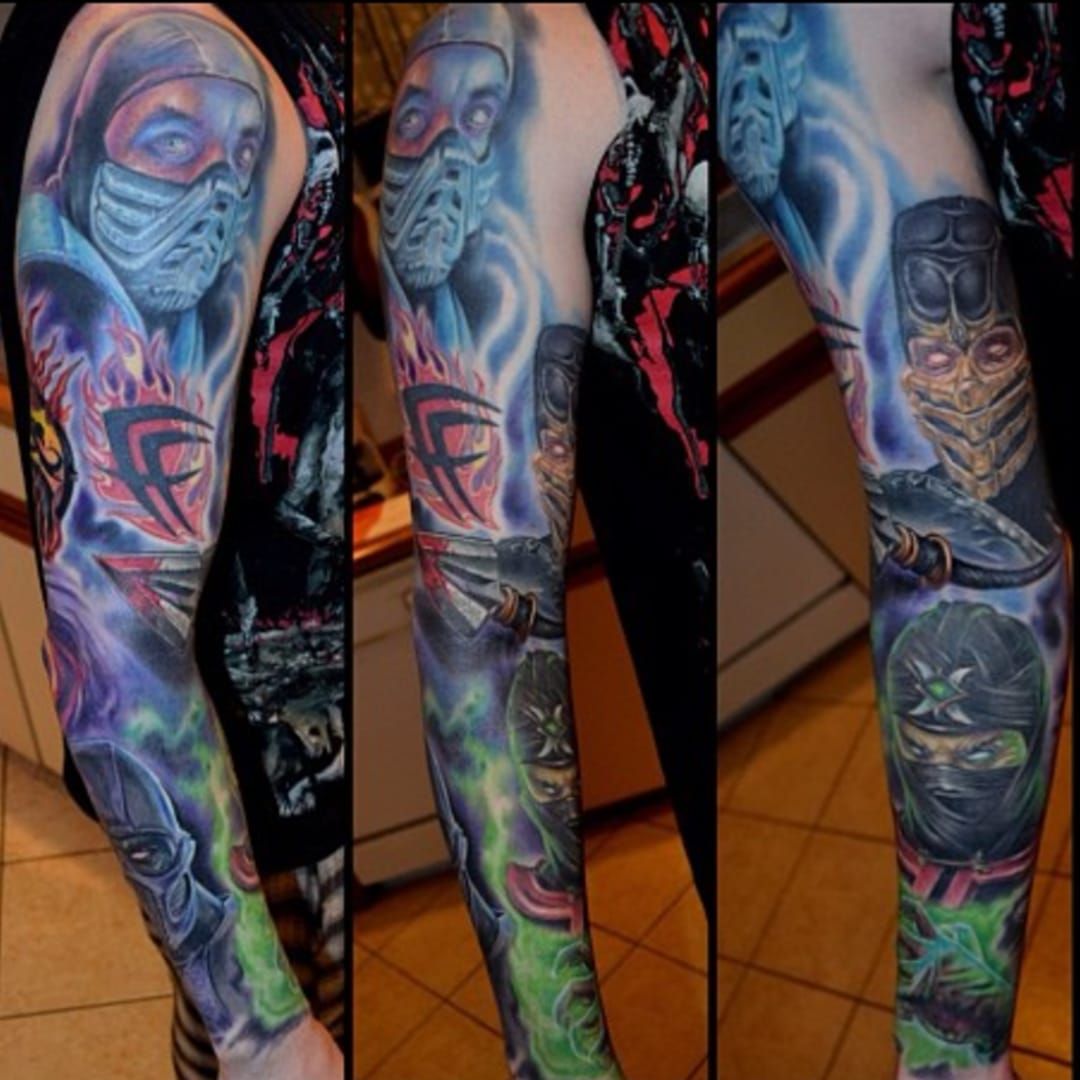 Mortal Kombat Tattoos  Tattoo Ideas Artists and Models