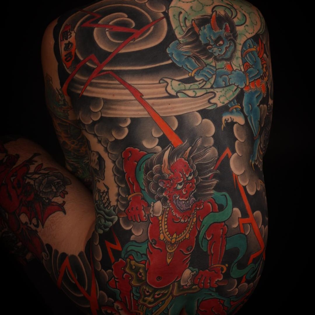 raijin in Tattoos  Search in 13M Tattoos Now  Tattoodo