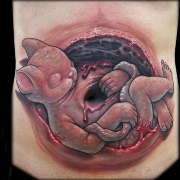 Small Belly Piece by vlada2wnt2  Tattoogridnet