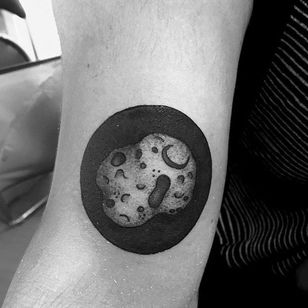 asteroid hitting earth tattoos