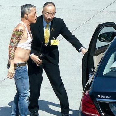 Thailand's King Maha Vajiralongkorn Shows Off His Sick Ink