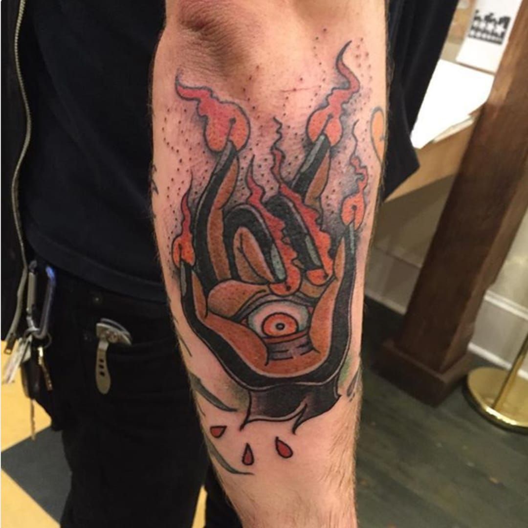 Hand of Glory by Jon Dockery  Atomic Tattoo LA  rTattooDesigns