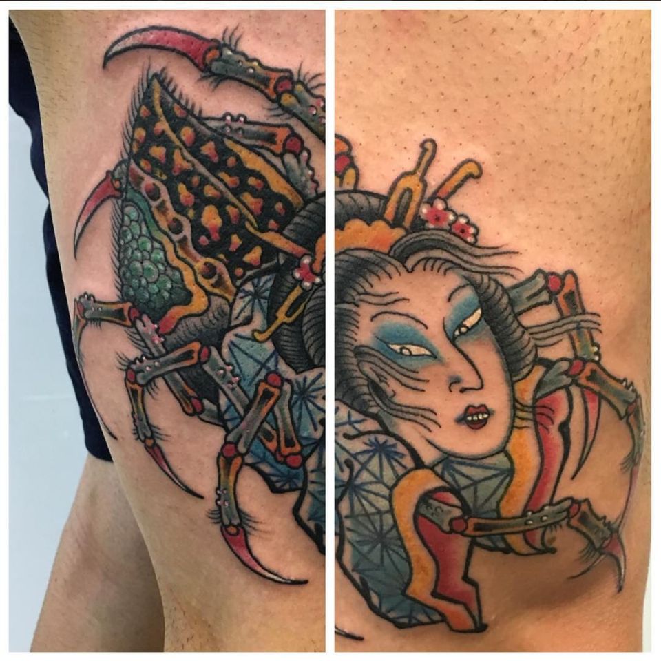 Binding Brides Traditional Japanese Tattoos of Jorogumo • Tattoodo