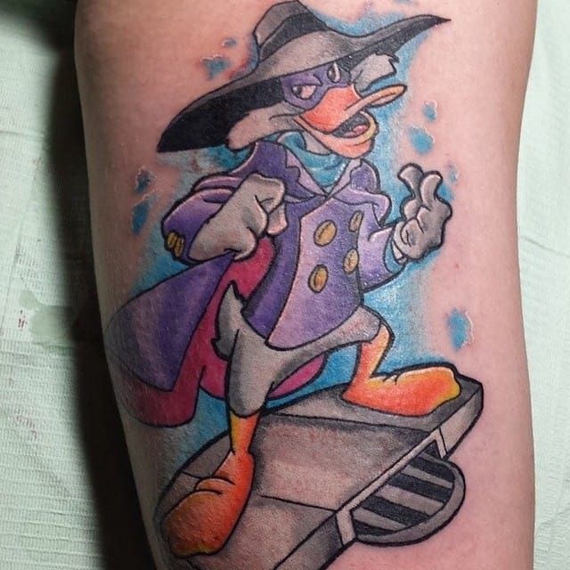 Lets Get Dangerous With These Darkwing Duck Tattoos  Tattoodo