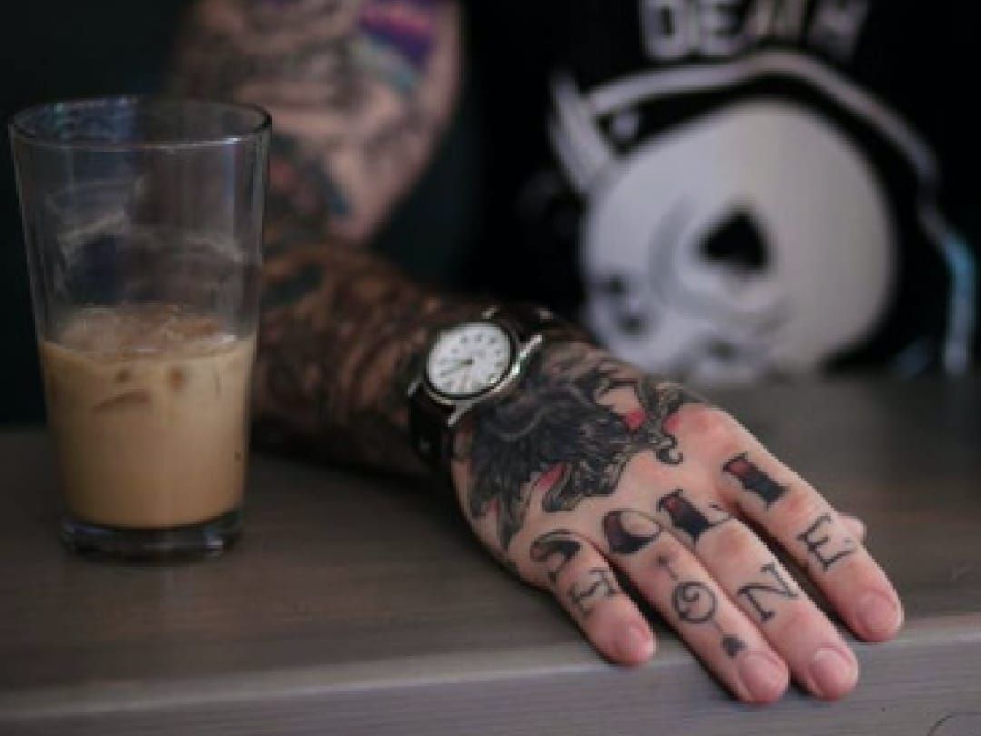 Give Us Iced Coffee or Give Us Death  Tattoodo