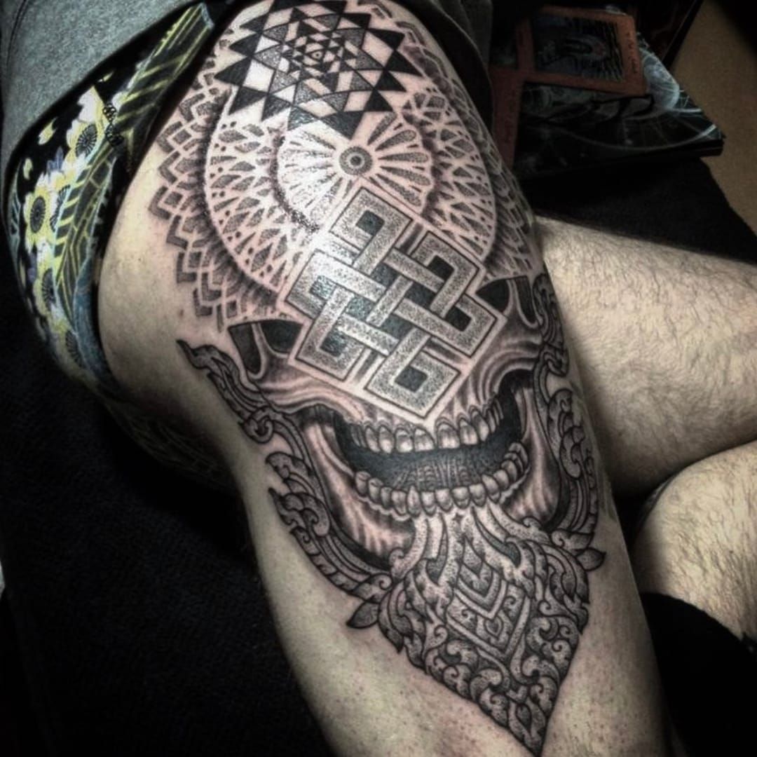 Endless Knot Tattoos and The Eternal Continuum of Mind  Tattoodo
