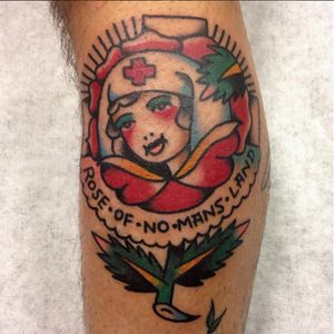 A classic Rose of No Man's Land banger by Juan Manuel Cremona (IG—juanmanuelcremona). #JuanManuelCremona #ladyhead #RoseofNoMansLand #traditional