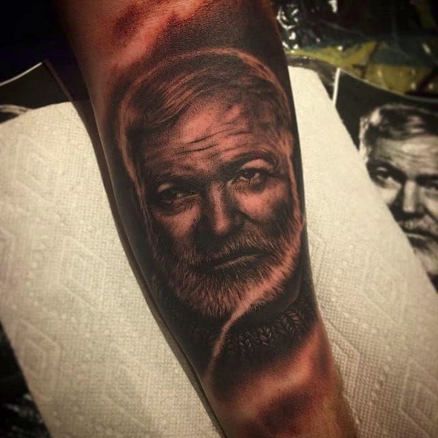 Discover 83+ ernest hemingway tattoos - in.cdgdbentre