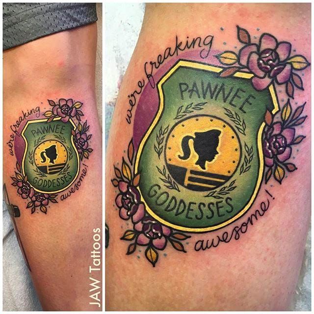Parks and Rec 10 Tattoos Devoted Fans Will Love
