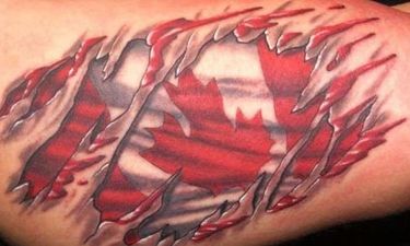 Canada Tattoos In Honour Of Canada Day • Tattoodo