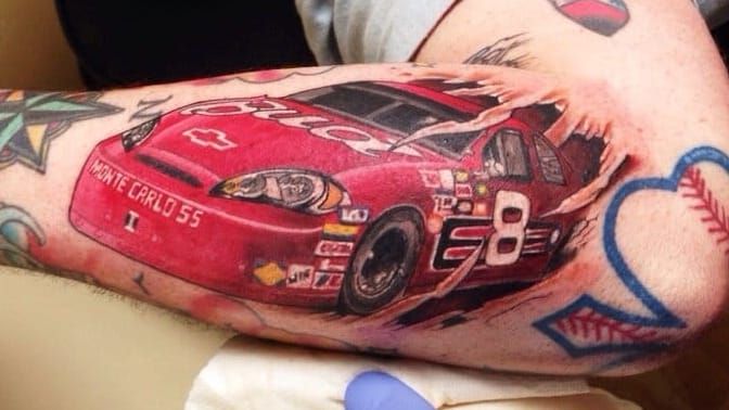 10 Standout NASCAR Tattoos  Tattoodo