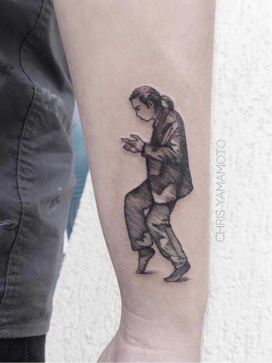 Tattoo por Chris Yamamoto! #ChrisYamamoto #TatudoresBrasileiros #TatuadoresdoBrasil #Tattoobr #TattoodoBr #pulpfiction #pulpfictiontattoo