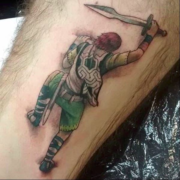My new Shadow of the Colossus Tattoo  rgaming