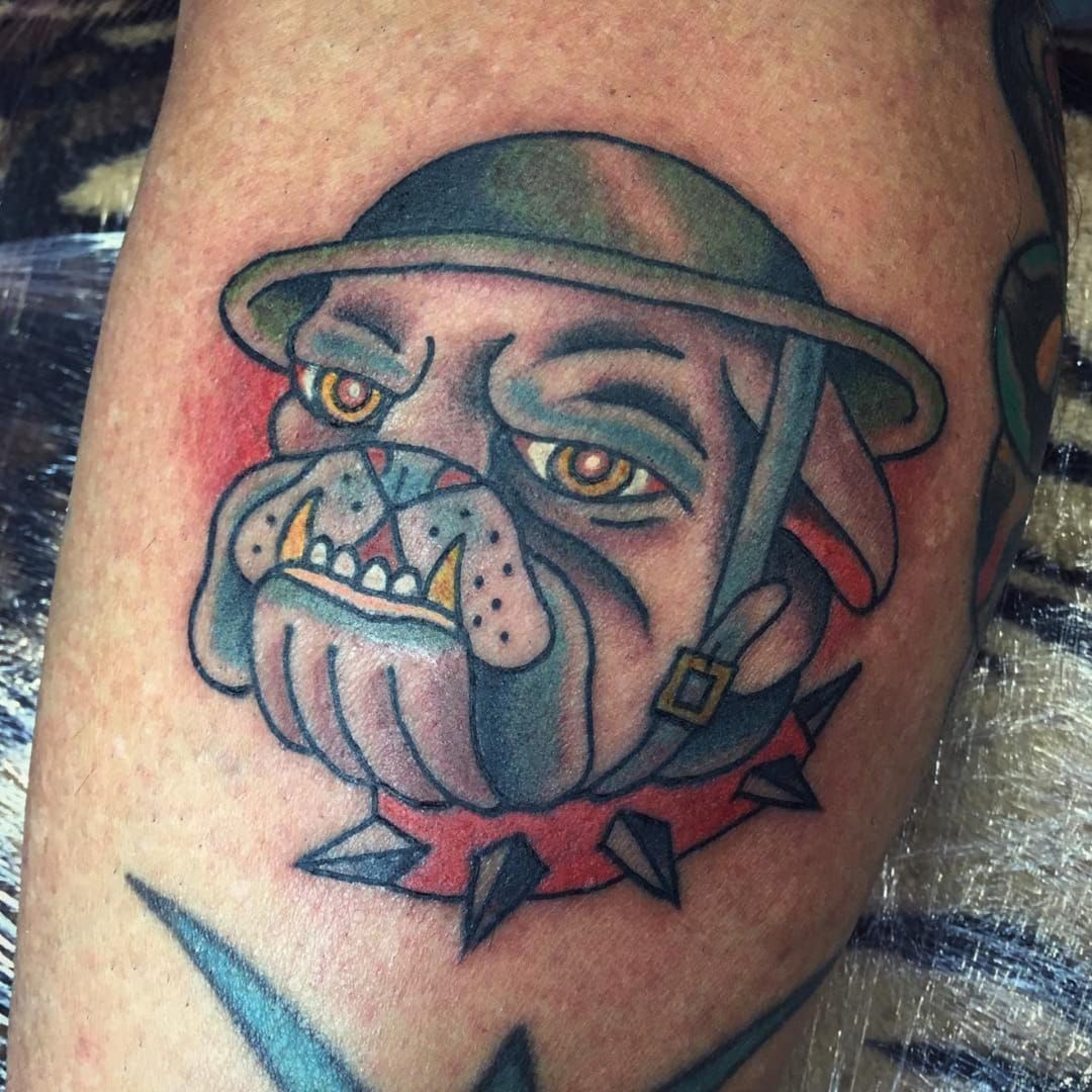 Marine Corps bulldog tattoo DevilDog  Usmc tattoo Bulldog tattoo Marine  corps tattoos