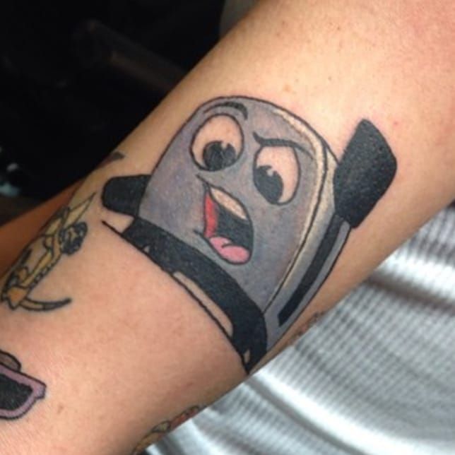 Loved adding Mutley  Brave little Toaster to Kyler Shinn Tattoos arm What  retro character should be next  By Chris 51  Facebook