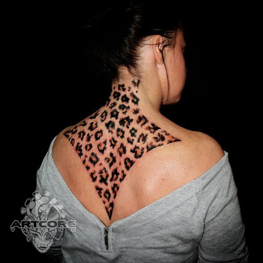 Pin by Briana Gutierrez on Tattoos  Leopard tattoos Cheetah print tattoos  Leopard print tattoos