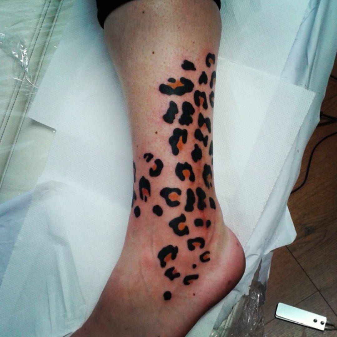 Urban Monkey Tattoo  Some more done on this leopard print leg sleeve in  progress by Nick  Facebook