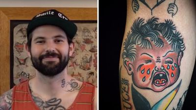 SESSIONS: Pete Chilly Tattoos a Couple of Babies
