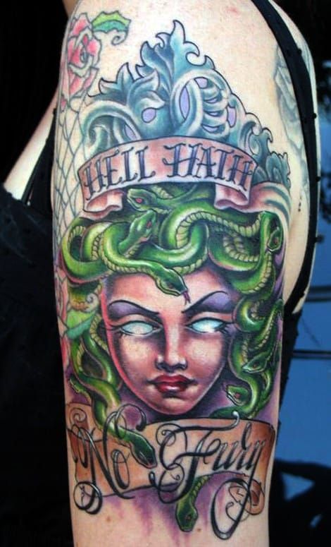 35 Horror Medusa Tattoos For Back  Tattoo Designs  TattoosBagcom