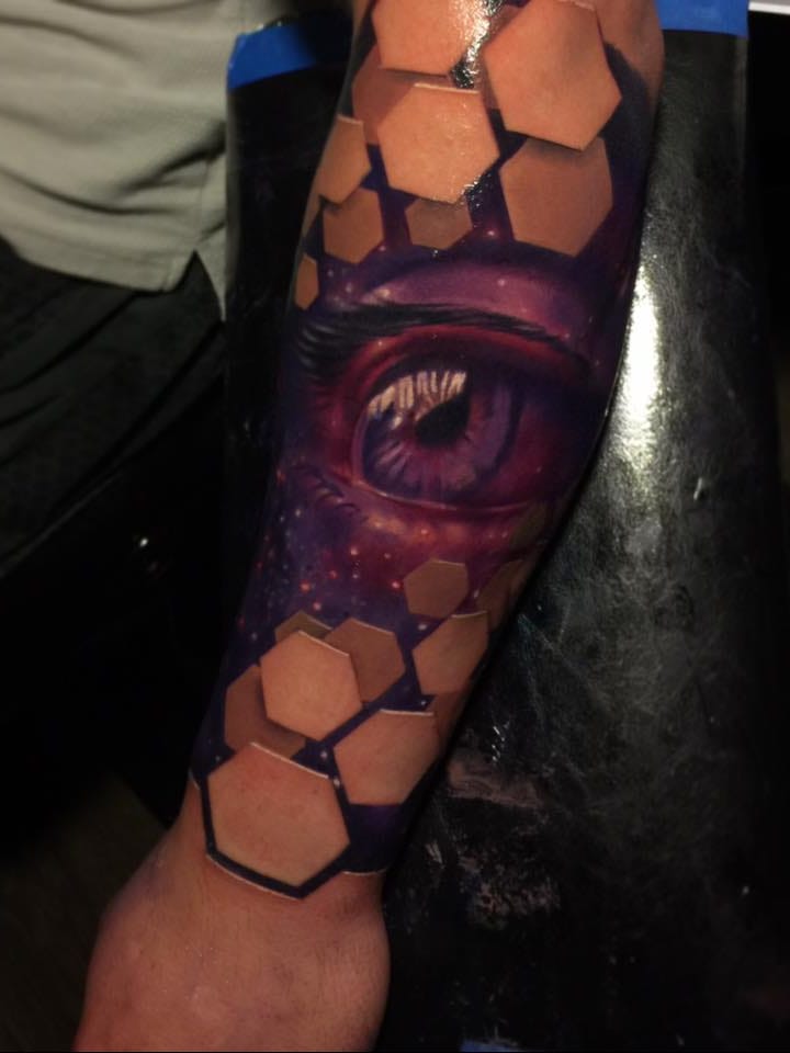 Um realismo de respeito #JesseRix #realismo #realism #3d #gringo #geometric #geometrica #olho #eye #galaxy #galaxia #star #estrela #cosmic #cosmica #space #espaço