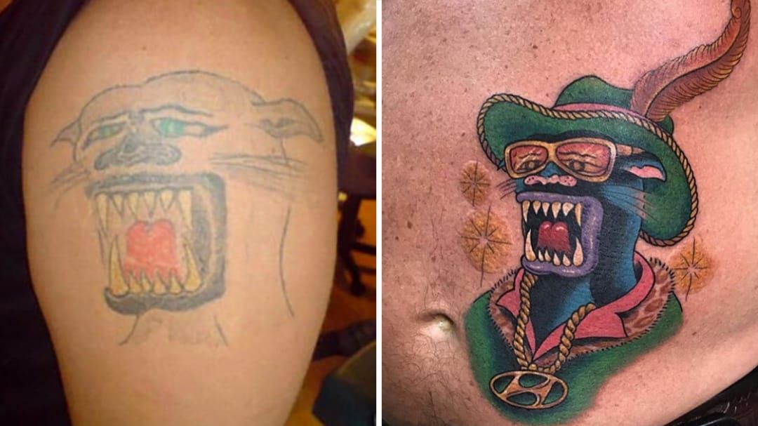 The Sucky Panther and Its Many Makeovers  Tattoodo