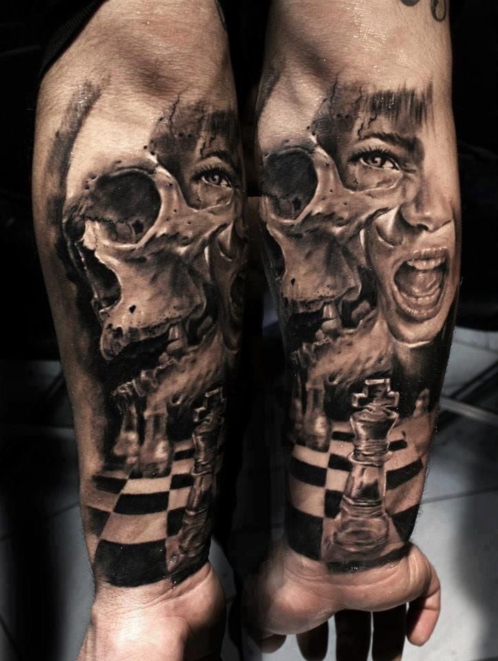 chess game inspired piece