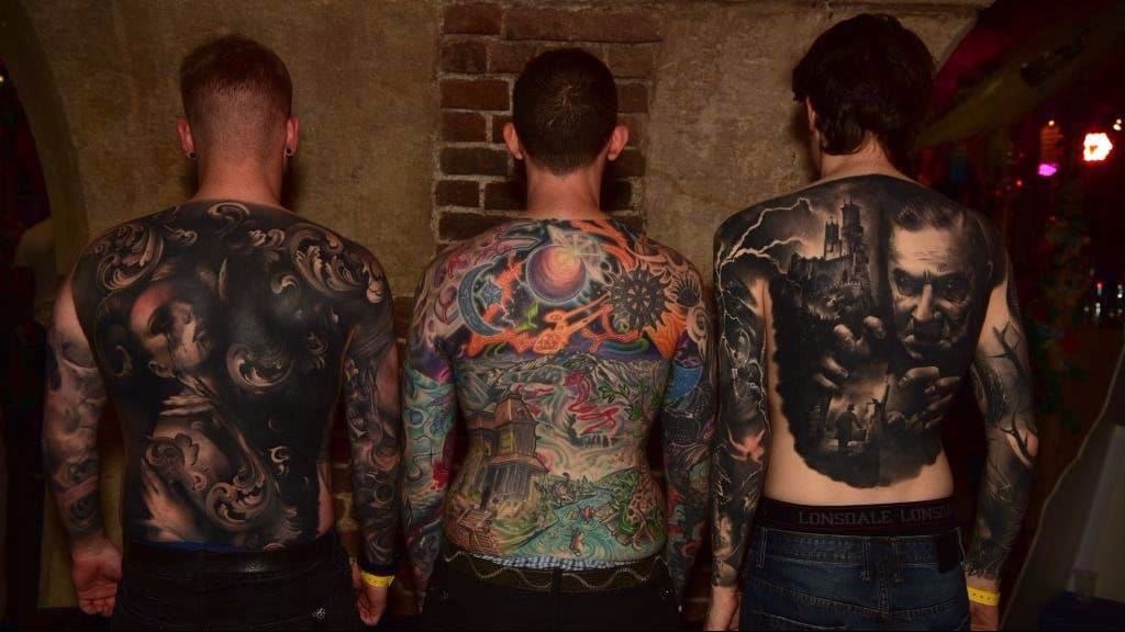 Amazing bodysuits on display at London Tattoo Convention (photo: London Tattoo Convention) #LondonTattooConvention #Japanese #BodySuit