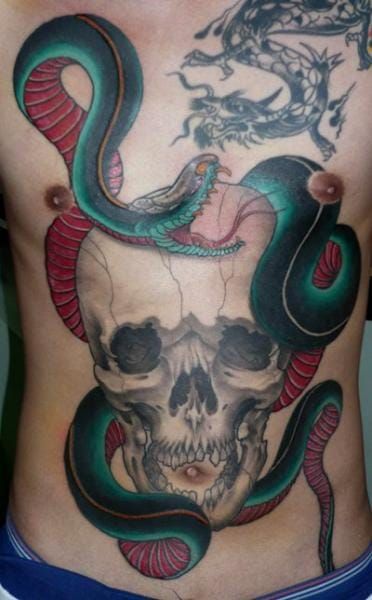 Brilliant work by Dagger & Lark Tattoo