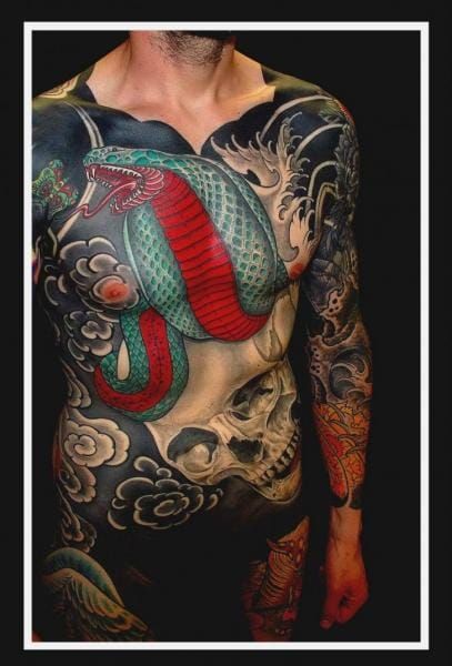Colin Jones did this amazing body suit
