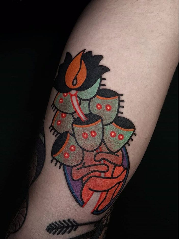 Por David Sz #DavidSz #gringo #psychedelic #psicodelico #colorido #colorful #flor #flower #cabeça #head #degrade #dark