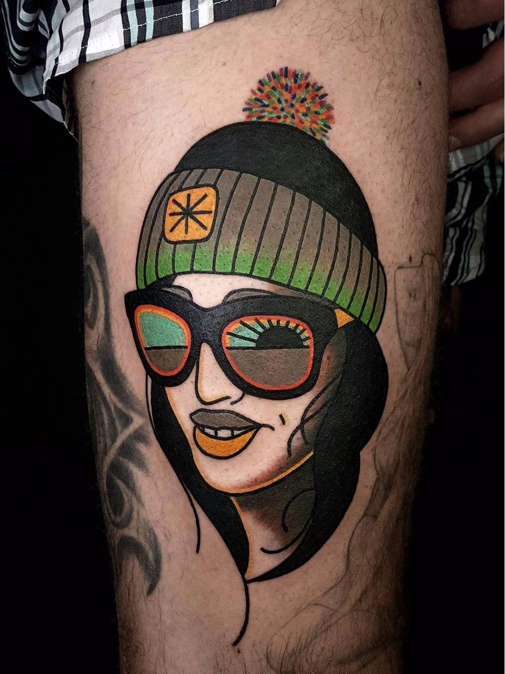 Por David Sz #DavidSz #gringo #psychedelic #psicodelico #colorido #colorful #woman #mulher #sunglass #oculosdesol #sun #sol #degrade #dark