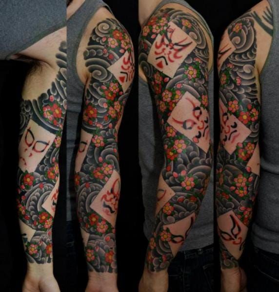 30 Creative And Interesting Patchwork Tattoos Ideas For You