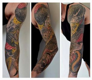 Dragon sleeve by Colin Jones