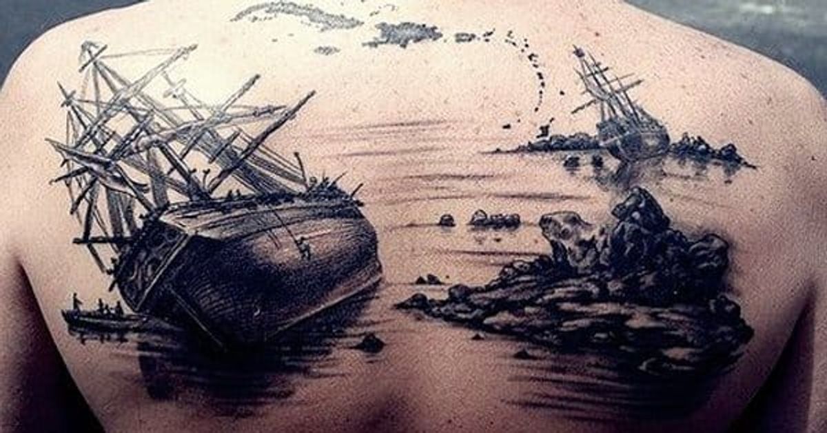 10 Beautiful And Meaningful Sailing Ship Tattoos • Tattoodo 10 Beautiful And Meaningful Sailing Ship Tattoos • Tattoodo