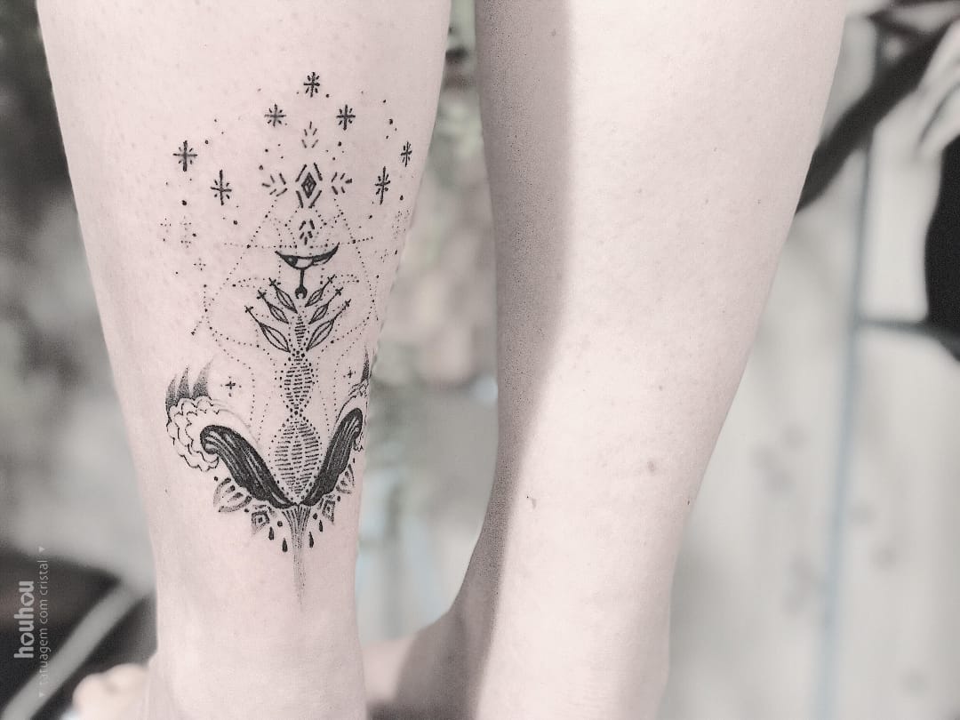 #VerônicaAlves #brasil #brazil #brazilianartist #TatuadorasDoBrasil #handpoke #blackwork #pontilhismo #dotwork #fineline