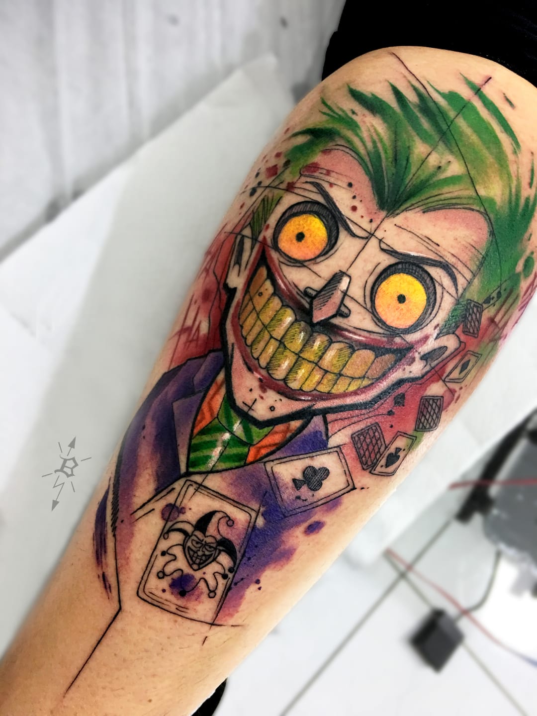 #BrandonBec #brasil #brazil #brazilianartist #colorido #colorful #joker #coringa #batman #dc #comics #nerd #geek #movie #filme #desenho #animação #sketch #aquarela #watercolor