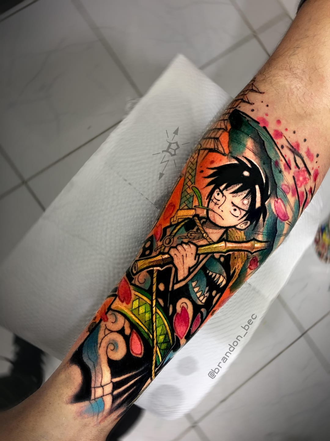 #BrandonBec #brasil #brazil #brazilianartist #colorido #colorful #onepiece #nerd #geek #luffy #comics #animação #desenho #mangá #anime